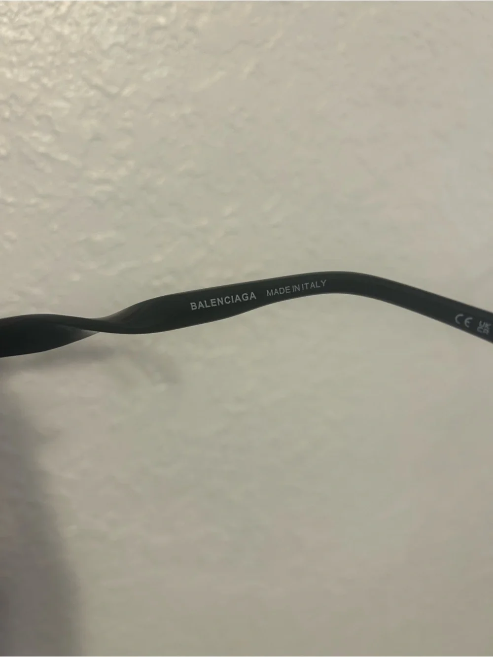 Balenciaga Black Cat-Eye Sunglasses